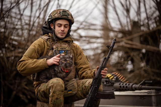 Through Their Eyes: The Lives of Ukrainian Defenders will be on display in Leeds this Saturday