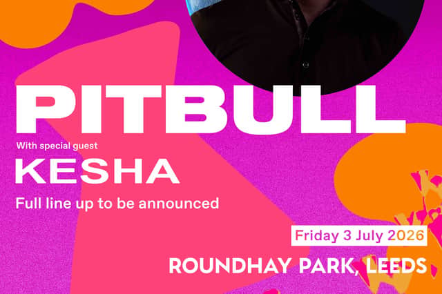 Pitbull will headline Roundhay Festival