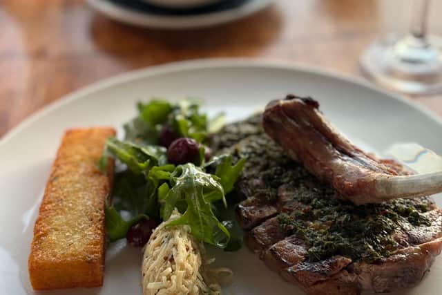 Food at Elements was top-notch