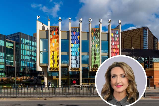 Victoria Derbyshire will be hosting the panel discussion 'Why do we need to talk about domestic abuse?' at Leeds Playhouse theatre on October 16.