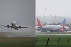 Leeds Bradford Airport flights cancelled as Storm Amy batters West Yorkshire.