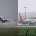 Leeds Bradford Airport flights cancelled as Storm Amy batters West Yorkshire.
