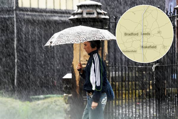 Two weather warnings cover east and west Leeds.