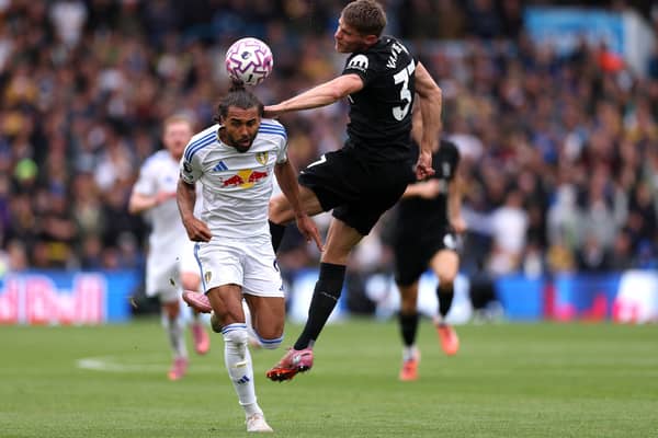 DEFENCE: Of Leeds United's home record from Dominic Calvert-Lewin, above.