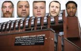 The faces of criminals locked up at Leeds Crown Court this week. 