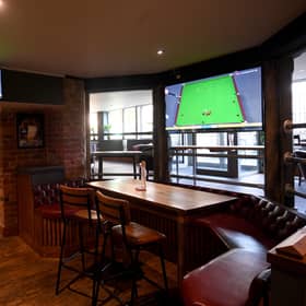 The Black Bull in Horsforth has a strong focus on the sport-viewing experience. 