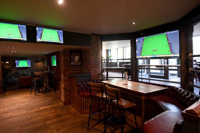 The Black Bull in Horsforth has a strong focus on the sport-viewing experience.