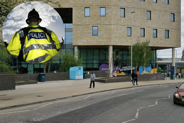 Two hospitalised after man armed with reported knife arrested near college