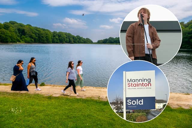 Roundhay Park's new status as a concert venue is set to impact housing prices in the area, a local estate agent said.