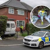 Flowers have been left on St Wilfrid's Crescent in Harehills following the teenager's death.