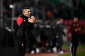 ROUT: New Bulgaria boss Aleksandar Dimitrov, above, saw his side thrashed 6-1 by Turkey and Leeds United's Ilia Gruev didn't even get off the bench.
