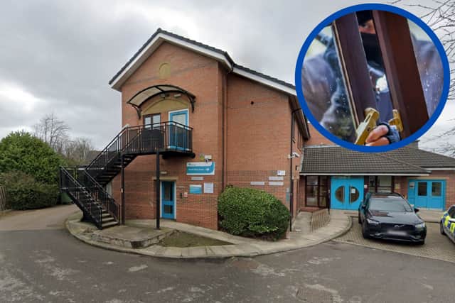 McDonald burgled a neighbouring property on Arundel Close in Wakefield.