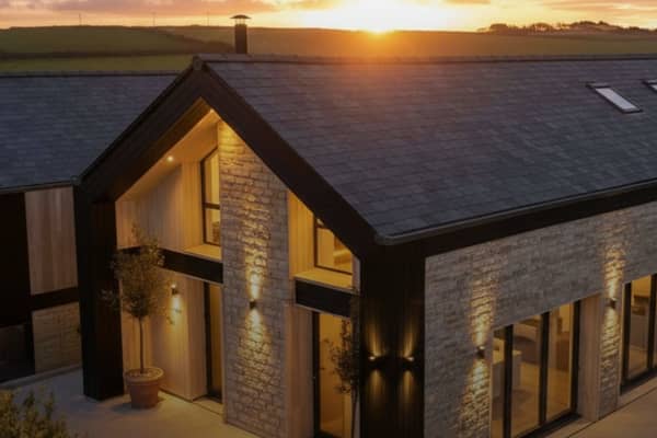 The Cornwall dream house has a stunning outlook across to the sea
