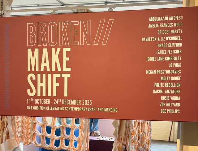 Winter exhibition Broken/Makeshift celebrates contemporary craft to December 24, 2025