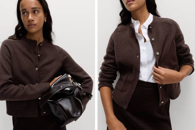 M&S Air-Yarn cropped cardigan is the must-have wardrobe essential for Autumn