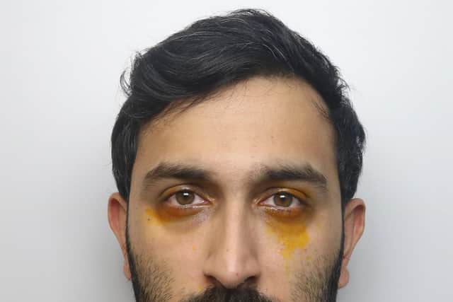 Muzaffar Ahmed Mir has been jailed for six years and will serve half of his sentence before being released on license