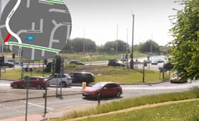 Cote Lane, entry from Bradford Road at Dawsons Corner, will be closed overnight on Monday, October 20.