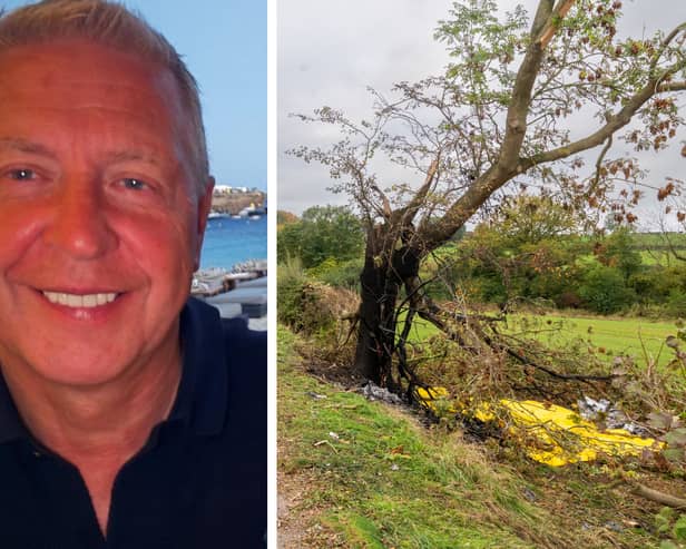 David Barral died when his Aston Martin collided with a tree near Wetherby.