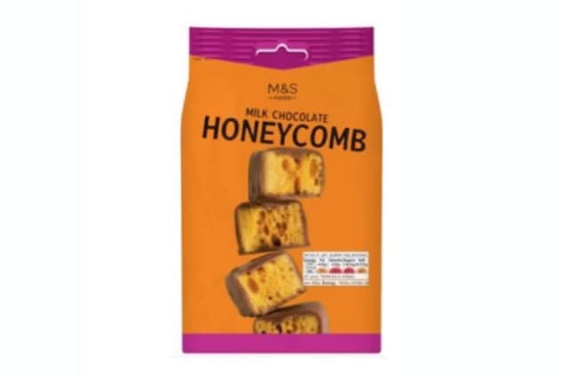 Marks & Spencer is recalling M&S Milk Chocolate Honeycomb because it may contain peanuts.
