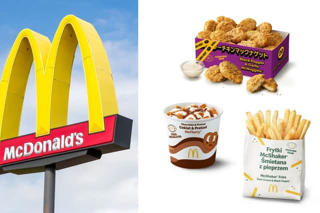 McDonald’s UK: Limited edition items launched from around the world - including the Pineapple McSpicy and McShaker Fries