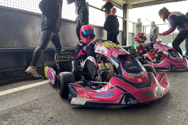 Leeds schoolgirl Caitlin Steppenbeck is motoring to a bright future.
