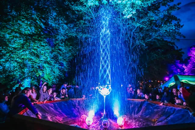 The Dancing Fountain.