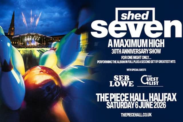 Shed Seven are to perform at The Piece Hall next summer.