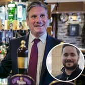 CAMRA chairman Ash Corbett-Collins (inset) believes politicians often treat pubs as little more than a backdrop for photo opportunities (Photos: Getty Images/CAMRA)