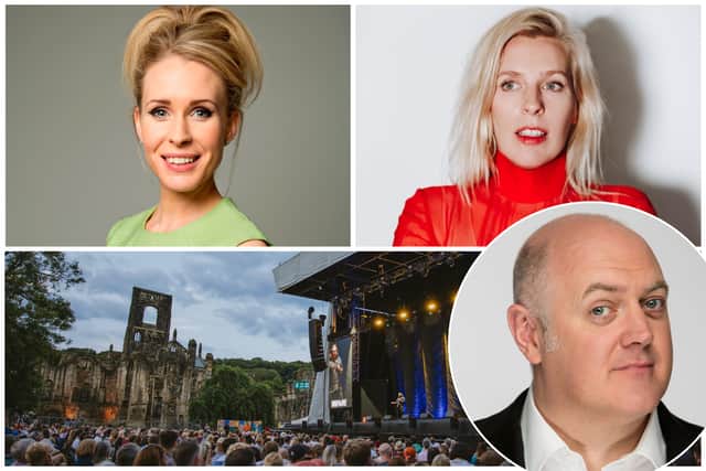 Lucy Beaumont, Sarah Pascoe and Dara Ó Briain will perform at the Kirkstall Comedy Festival next year.