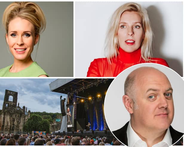 Lucy Beaumont, Sarah Pascoe and Dara Ó Briain will perform at the Kirkstall Comedy Festival next year.