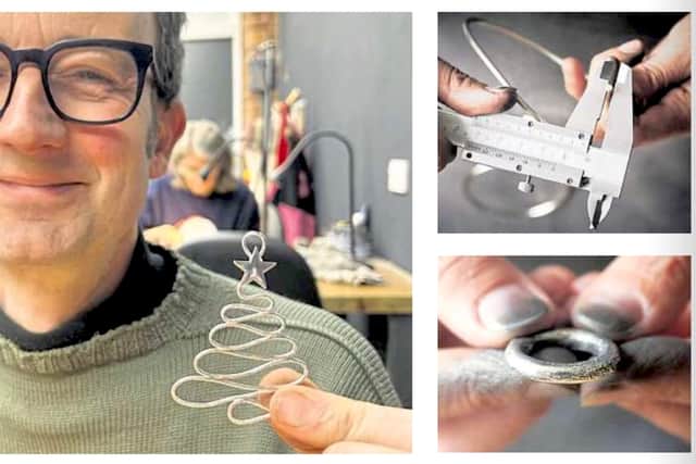From Christmas decorations to wedding bands, The Jewellery Makers helps you hone your skills at Sunny Bank Mills