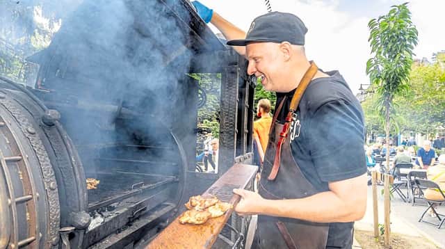 Farsley Fire & Smoke and the BBQ Train will be part of the Leeds Christmas Market this year at Sunny Bank Mills