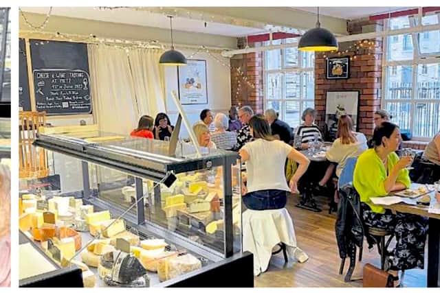 METZ Cheesemonger founder Emmanuelle  can create a cheeseboard for you to enjoy on the premises or take home