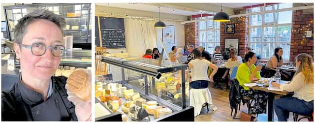 METZ Cheesemonger founder Emmanuelle can create a cheeseboard for you to enjoy on the premises or take home