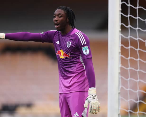 LOAN MOVE: For young Leeds United keeper Darryl Ombang.