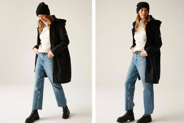 This Regatta coat is perfect for when it’s raining outside but you still want to look good on the school run