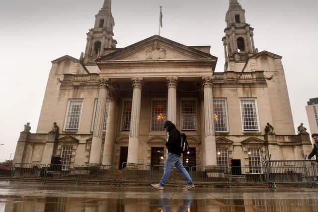 Leeds Civic Hall.
