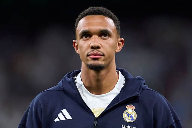 Real Madrid footballer Trent Alexander-Arnold