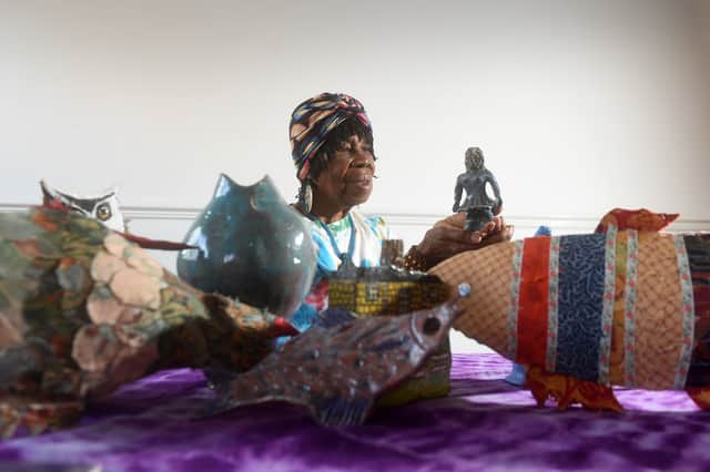 Helen was inspired by her Aunt Dolly to share the process of clay pot making (Credit: Simon Hulme)