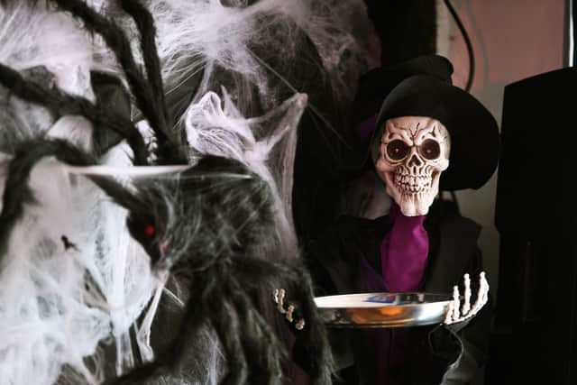 The Butterbowl has had a spooky makeover for Halloween. 