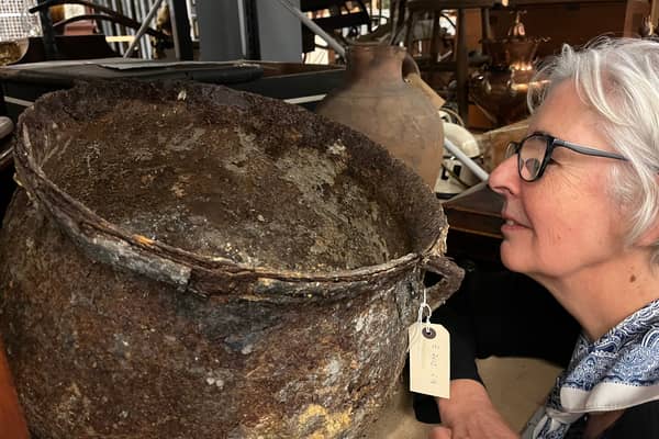 Creepy cauldron which was discovered in Leeds is now part of the Leeds Museums and Galleries collection
