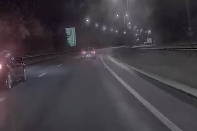 Robert Kelly, 31, of East Street, Leeds, reached speeds of more than 130mph while driving along Watkinson Way, Widnes, Cheshire on Thursday October 23.