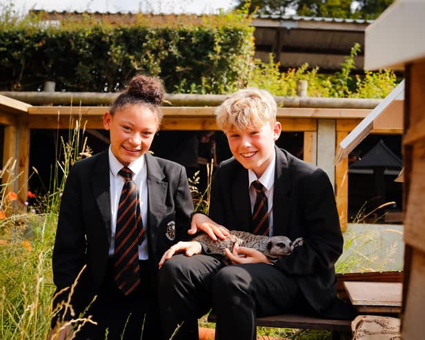 Wolverley CE Secondary School keeps about 30 different species in its dedicated animal centre