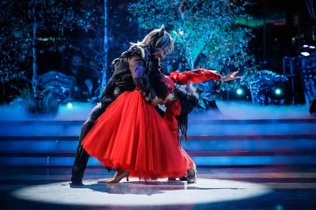 Amber Davies in Strictly week 6