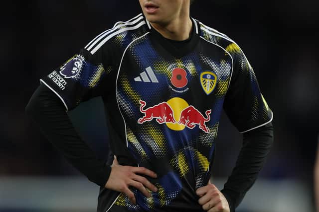 Brenden Aaronson struggled against Brighton.