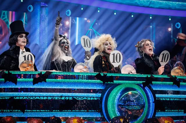 Strictly judges during Halloween week