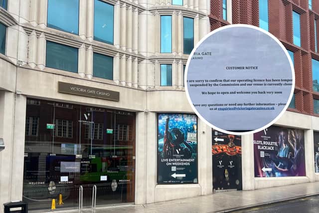 Victoria Gate Casino has reopened following “significant action taken by the operator.”