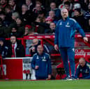 INJURY BLOW: For Leeds United's next opponents Nottingham Forest under boss Sean Dyche, above.