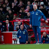 INJURY BLOW: For Leeds United's next opponents Nottingham Forest under boss Sean Dyche, above.