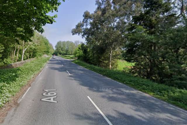 The crash happened on Harrogate Road near to Harewood House on Friday, October 31. 
